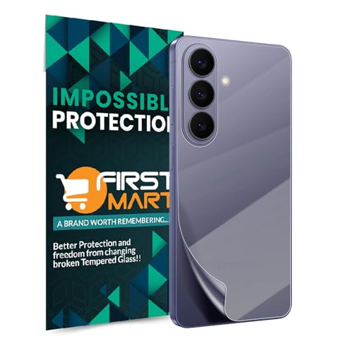 Image of FIRST MART TPU Back Screen Protector for Samsung Galaxy S26 - Unbreakable Membrane Protection, Case Friendly Coverage, Bubble-Free, Scratch-Resistant [ 1 Pack]