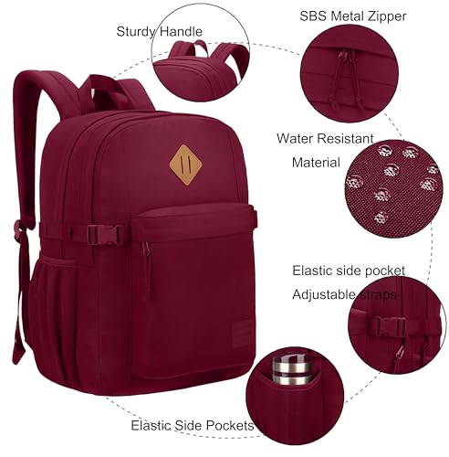 Image of SUPACOOL Campus Backpack, Laptop Bag with 2 Compartments, Travel Backpack