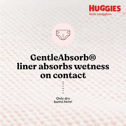 Image of Heavy Absorbency Disposable Unisex Little Snugglers Newborn Baby Diaper, 288 per Case