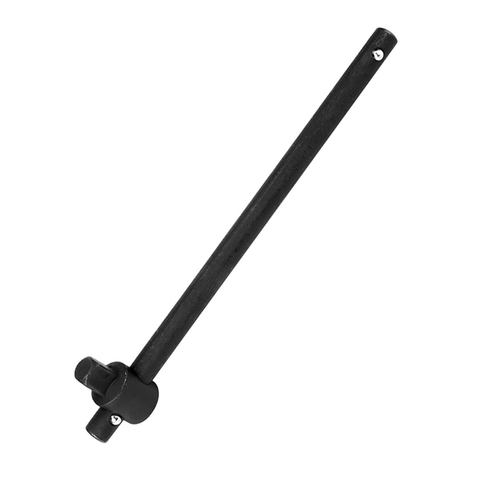 Llave de vaso con mango en T deslizante, barra disyuntor, llave con mango en T fuerza torsión acero resistente diseño ergonómico para mantenimiento y reparación vehículos (varilla deslizante de 1