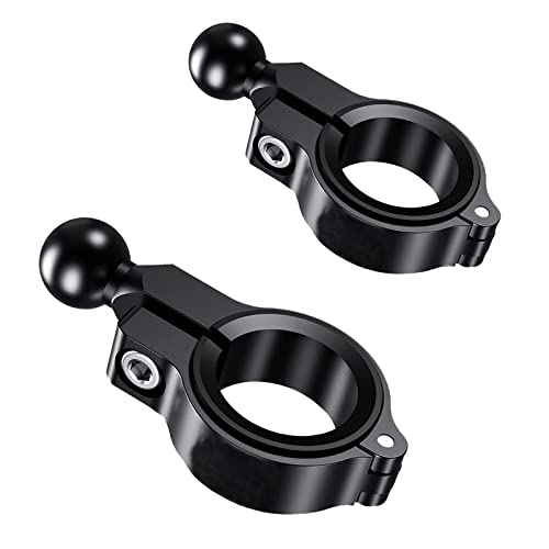Ball Mount Adapter Aluminum Alloy Handlebar Mini Mount Base with 0.67