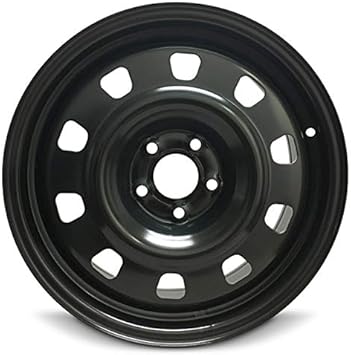 Amazon Com Road Ready Car Wheel For 2013 2016 Dodge Dart 17 Inch 5 Lug Steel Rim Fits R17 Tire Exact Oem Replacement Full Size Spare Automotive