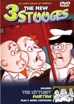 DVD Three Stooges Cartoons Book