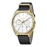 Herrenuhr Esprit Herren-Chrono mit perforiertem Ziffernblatt