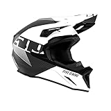509 Altitude 2.0 Carbon Fiber 3K Snowmobile Helmet (ECE) Hi Flow (Gloss Stormchaser - 2X-Large)