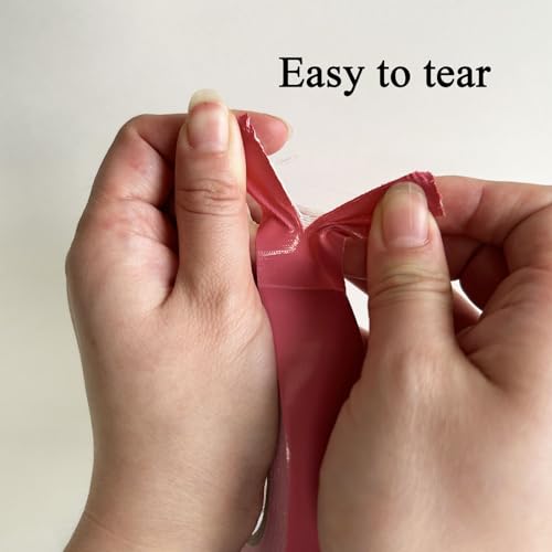 Image of Duct Tape 1 Inch Tape, Tear by Hand & Waterproof,Great for Packaging, Arts & Crafts, Color-Coding, and DIY Projects, 1 Inch x 30Yards, Pink