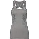 Tank Top M Odlo BL Singlet Ceramicool Black Tank Top Mujer, Mujer, 312591-10632, Odlo Concrete Grey/Odlo Silver Grey/Black, XS