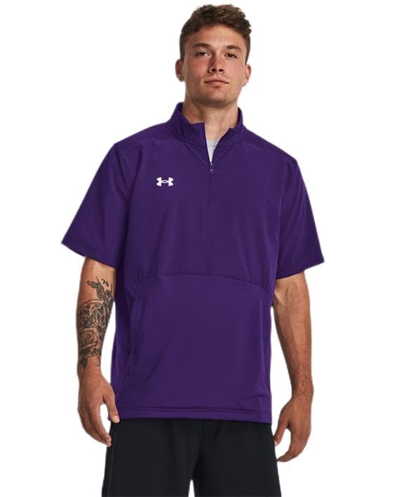 UA Motivate 2.0 Pullover: Black, Short Sleeve by Under Armour