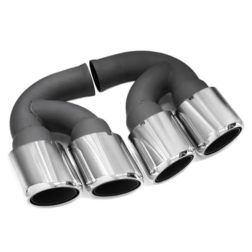 Embout d'échappement contre la rouille pour Cayenne 958.1 en inox 304 durable