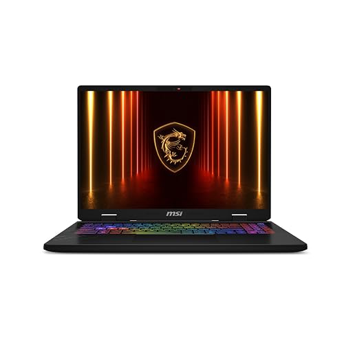 Image of msi Crosshair A16 HX 16 inch 2.5K QHD+ 240Hz Gaming Laptop - AMD Ryzen 9 8940HX, NVIDIA GeForce RTX 5070, 32GB DDR5, 1TB NVMe SSD, Wi-Fi 6E, USB-C, Windows 11 Home: Gunmetal Grey E8WGK-009US