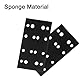 80 x 133 mm Schaumstoff-Schleifpads, 4 Stück Klett-Schaumstoff-Kissen, Schnittstellen-Puffer, Schleifunterlagen für Festool RTS 400, RS 400, RTSC 400 Schleifmaschine