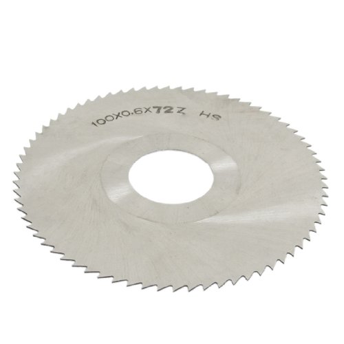 uxcell HSS 100mm Dia 0.6mm Thickness 72 Teeth Milling Cutter Saw