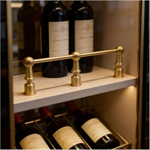 Porte-bouteilles en métal durable DUY pour chariot bar - 2