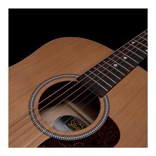 Seagull S6 Cedar Original Slim Acoustic Guitar, Rosewood Fingerboard, Natural SEMI-Gloss