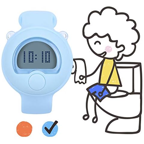 Pottywin Potty Training Watch - Potty Training Watches for Toddler Girls - Water Resistant Potty Trainer for Boys, Girls, Toddlers - Easy to Wear and Set-Up (Blue) Cover