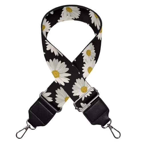 Image of Coldinair Daisy Luggage Strap Replacement Replacement Bag Strap,Guitar Strap for Purses Crossbody, Easy to Install Purse Making Supplies