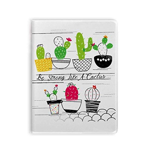 Carnet de notes souple motif cactus, le cadeau idéal de rentrée