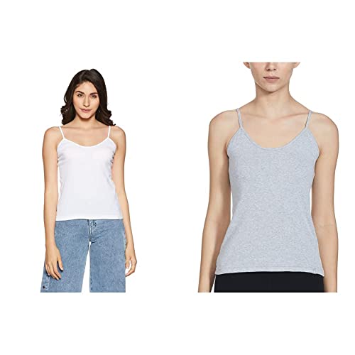 Image of Jockey Women's Cotton Regular Fit Spaghetti Top