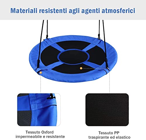 YOLEO Altalena da Giardino per Bambini, Nido