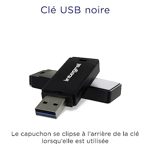 Image of Integral 64GB USB 2.0 Flash Drive Black