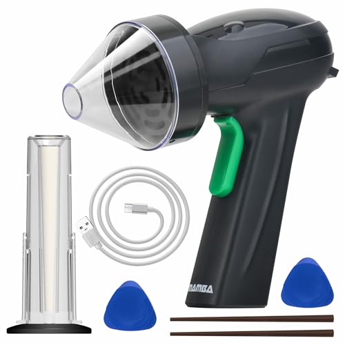 Mamba Monster 3.5g Black USB Electric Herb Grinder. Large Capacity Portable Metal Herbal Machine & Spice Mill for the Kitchen