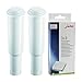 Price comparison product image 2 x Jura Claris filter (white) + 1 x Jura descaling tablets.