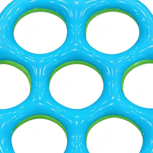 Jouets de piscine : jeu de lancer d'anneau hexagonal pour l'eau et le jardin