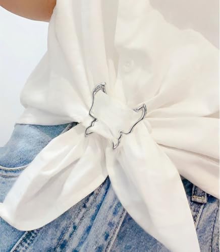 Image of Dainty Butterfly Silk Scarf Ring Brooch for Women Elegant Rhinestone Crystal Shawl Scarves Buckle Wrap Clip Exquisite Costume Accessories Decoration Wedding Holiday Jewelry