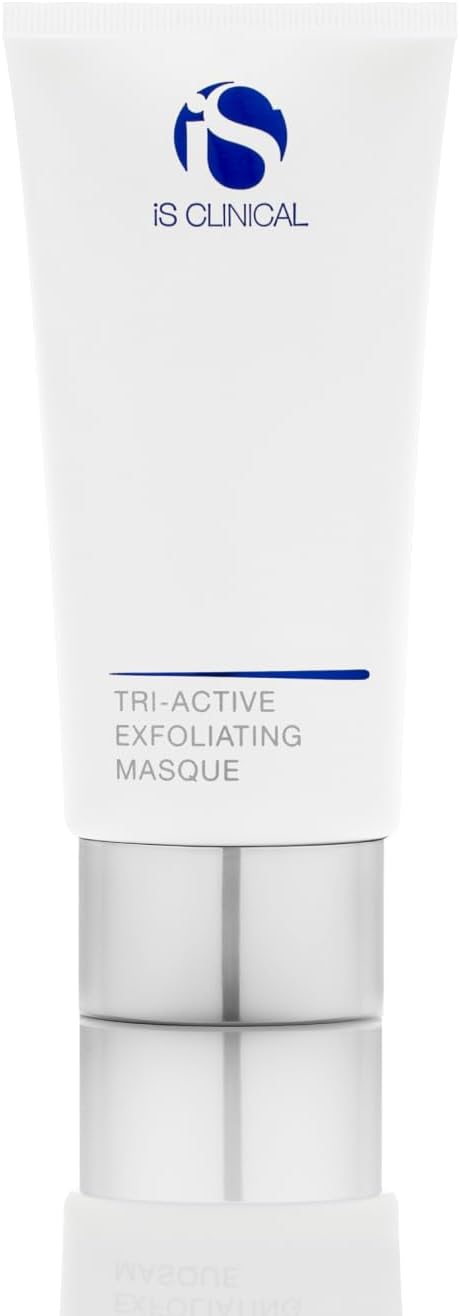 iS CLINICAL Tri-Active Exfoliating Masque; Acne Treatment; Face Exfoliator; Large Pores Treatment