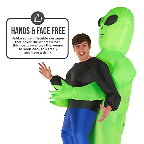Morph MCPIALNEW Inflatable Alien Costume Adult, Alien Inflatable Costume Adult, Blow Up Alien Costume Adult, Alien Abduction Costume, Kidnapped By Alien Costume, Halloween Inflatable Costumes Adult Funny thumb #3