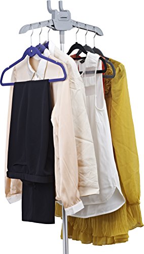 Salav Gs06-Dj Full Size Garment Steamer, Heats In 45Secs, 1.3L Water Tank For 46Mins Of Steam Time, Dual-Insulated Hose, Includes Fabric Brush And Pants Press, 1500Watts, Black #TOP6