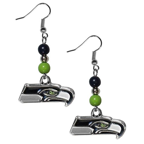 siskiyou sports nfl fan bead dangle earrings