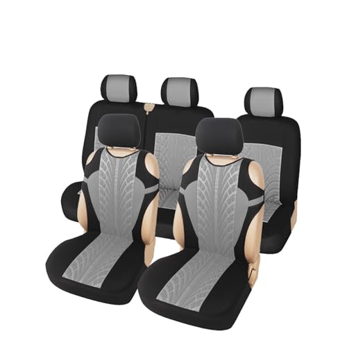 Housses sieges universelles 2+1 places grises pour Citroen Jumper