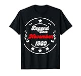 Photo Gallery novembre 1980 birthday legend man boy since novembre 1980 maglietta Photo Gallery novembre 1980 birthday legend man boy since novembre 1980 maglietta