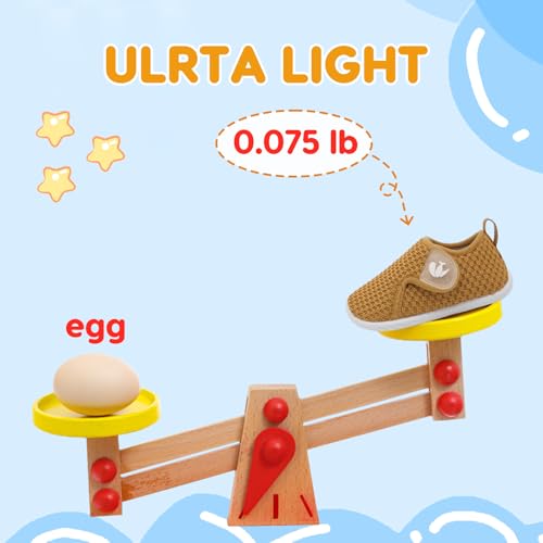 Image of FEETCITY Toddler Walking Shoes Slip On Toddler Shoes Boys Girls Kids Sports Sneakers Casual School Shoes Barefoot Shoes