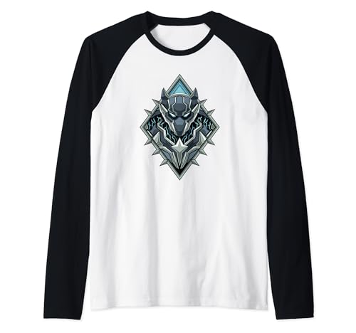 T-shirt Black Panther Marvel Mech Strike Raglan Confortable contre la Chaleur