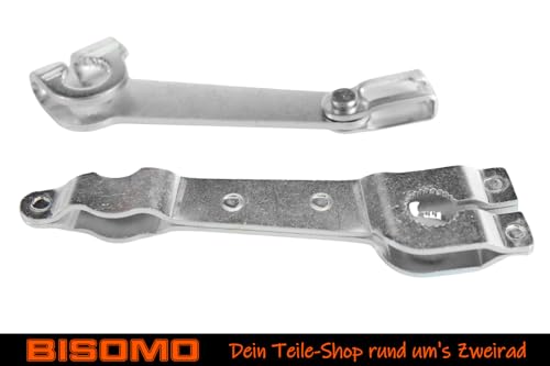 Bremshebel im Set für Bremsschild vorne und hinten für Simson S50, S50 Enduro, S51, S70, KR51/2 Schwalbe und SR50 Roller