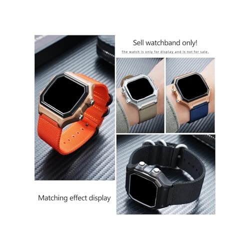 Bracelet nylon compatible Casio AE-1200 pour remplacer la résine - 4