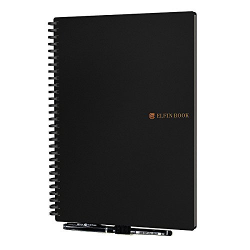 NetEraEU Elfinbook 2,0 Smart Notebook extraíble Notebook impermeable...