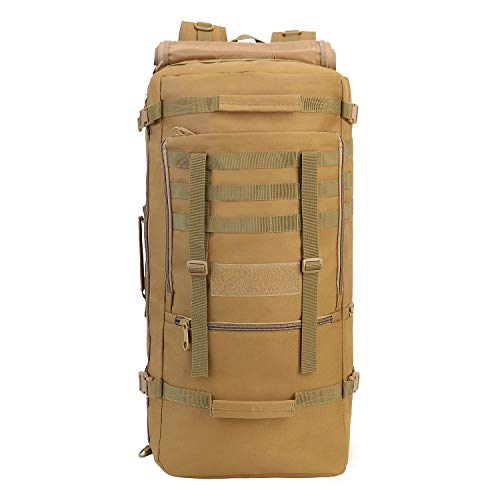 YOMEGO Large Capacity Tactical Backpack Travel Rucksack Bag, Great Outdoor Duffle Bag for Men and Women, 60L