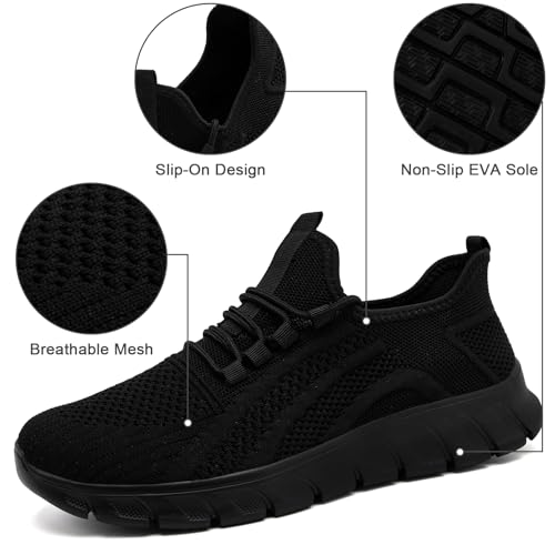 Mens Shoes Sneakers for Men Running Tennis Gym Workout Athletic Lightweight Walking Non Slip Shoes3