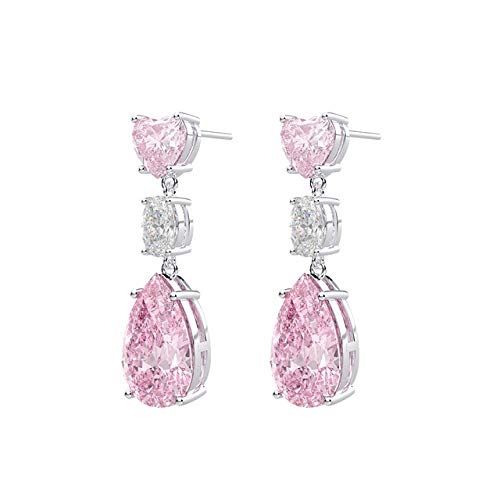 Boucles d'oreilles pendantes peloton de bouchons Sapphire Wen bijoux fins pour femme