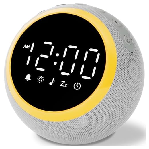 Rohent White Noise Sound Machine - with Nightlight & Alarm Clock - 25 Soothing Sounds, Adjustable Volume, Timer, Sleep Aid for Baby, Kids, Adults - Ideal for Sleep, Relaxation, Focus