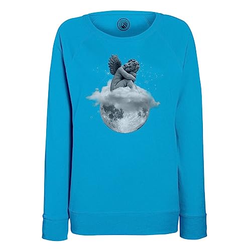 Sweatshirt Femme Ange de la Lune exprimez votre passion pour l'art