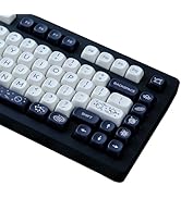 Amazon.com: ZXMICYFA MOA Profile PBT Keycaps,125 Keys Dye
