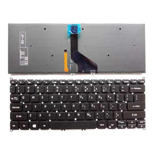 Clavier Acer Swift SF314 SF514 SF515 noir rétroéclairé de remplacement