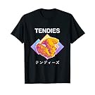 Vaporwave Tendies Chicken Tenders Japanese Kanji T-Shirt