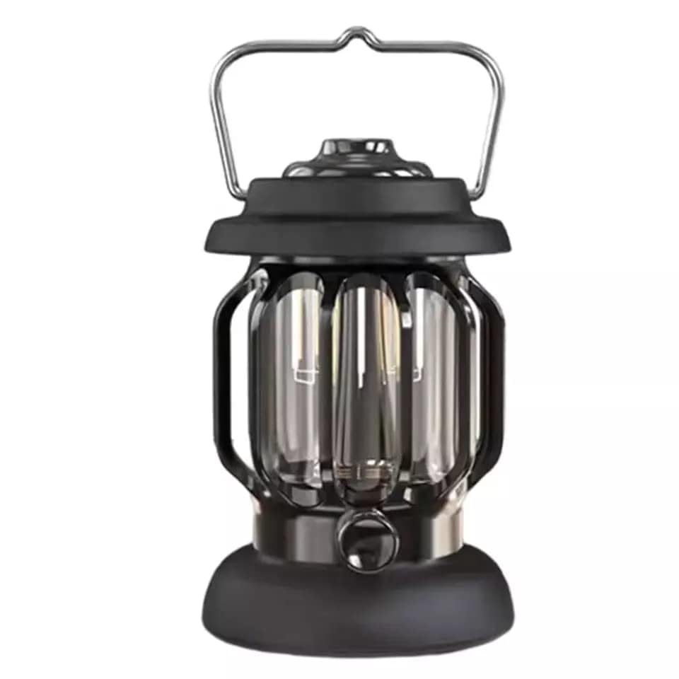 Foscadit LED Camping Lantern,Rechargeable Retro Metal Camping Light,Battery Powered Hanging Candle Lamp,Portable Waterproof Outdoor Tent Bulb, Emergency Lighting for Power Failure, Outages-picture-19