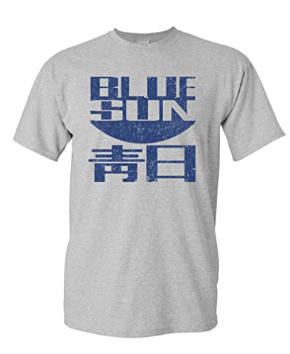 Blue Sun Firefly Evil Empire Corporation - Mens Cotton T-Shirt XL Sport