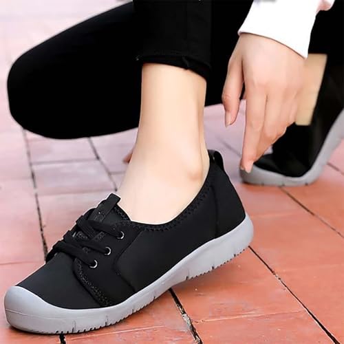 Zapatillas de caminar antideslizantes para mujer que evitan el cansancio 4